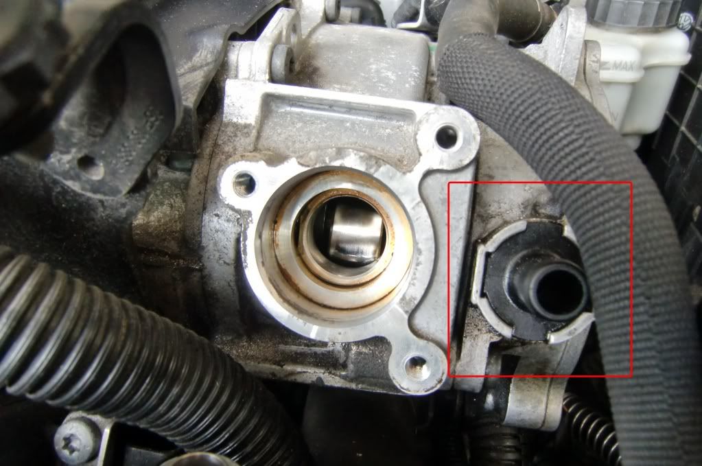Oil leak from connector near HPFP VW GTI Forum / VW Rabbit Forum / VW